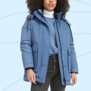 Everlane Oversized Parka - XXS, Blue